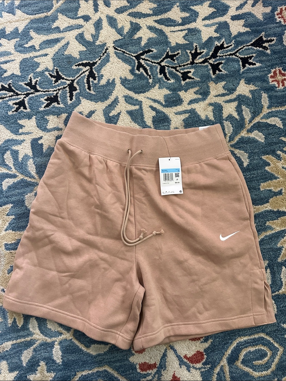 Nike Women’s khaki/tan Drawstring Athletic Shorts
